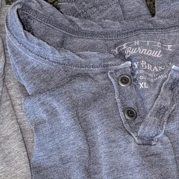 Lucky Brand Venice Burnout notch neck tee - Picture 6 of 16